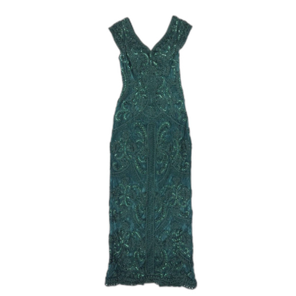 Sue Wong Dresses & Skirts - VINTAGE Sue Wong Bead Embellished Maxi Gown Romantic Feminine Ethereal Formal 4